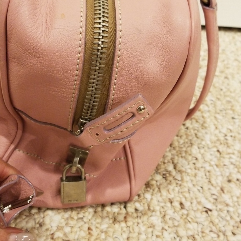 PRADA Rosa Leather Authentic Handbag - Picture 2 of 8